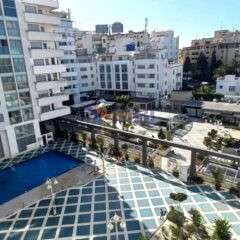 Appartement Meublé A louer – Vue Sue Piscine – Tanger Centre ville