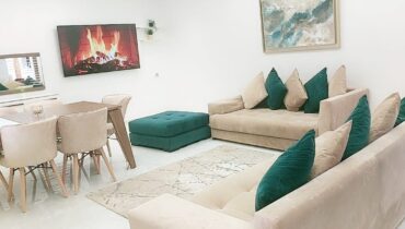 Rez de Jardin Meublé dans une villa – A Louer- Achakar -Tanger