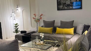 Appartement luxueux neuf Meublé à Louer – Vue partielle mer – Tanger